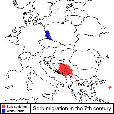 Migracije srba u 7. veku